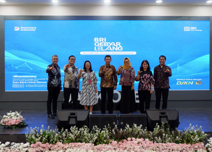 BRI Region 6 Berpartisipasi dalam Gebyar Lelang BRI Serentak di 74 Lokasi di Seluruh Indonesia