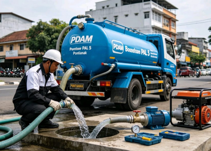 PDAM Informasikan Gangguan Pelayanan Air di Pontianak 15 April 2026