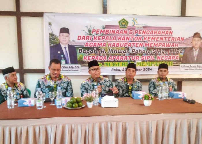 Kemenag Gelar Pembinaan di MTsN 2 Mempawah : Fokus pada Pembelajaran Menyenangkan dan Disiplin