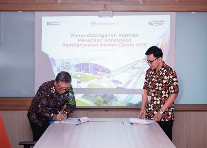 Dipercaya Kemendikdasmen, WSBP Tandatangani Kontrak Pembangunan Gedung Kantor Cipete
