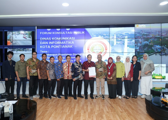 Diskominfo Pontianak Perkuat Ekosistem Digital Inklusif Berbasis Data