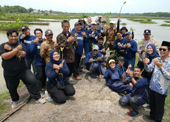 Perkuat Ketahanan Ekosistem Muara Beting, SUCOFINDO Tanam 5.000 Bibit Mangrove