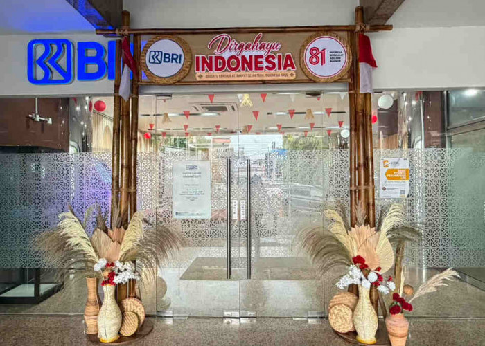 Sambut HUT ke-81 RI, BRI BO Kramat Jati Semarakkan Nuansa Merah Putih