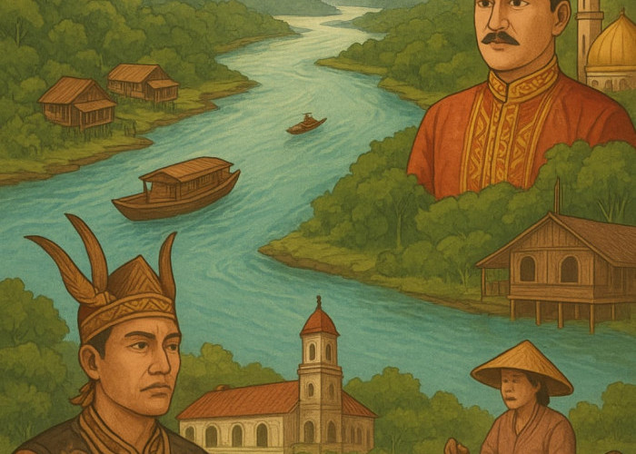 Mengulik Cerita Sejarah Sungai Kapuas, Jalur Peradaban Tua di Kalimantan Barat