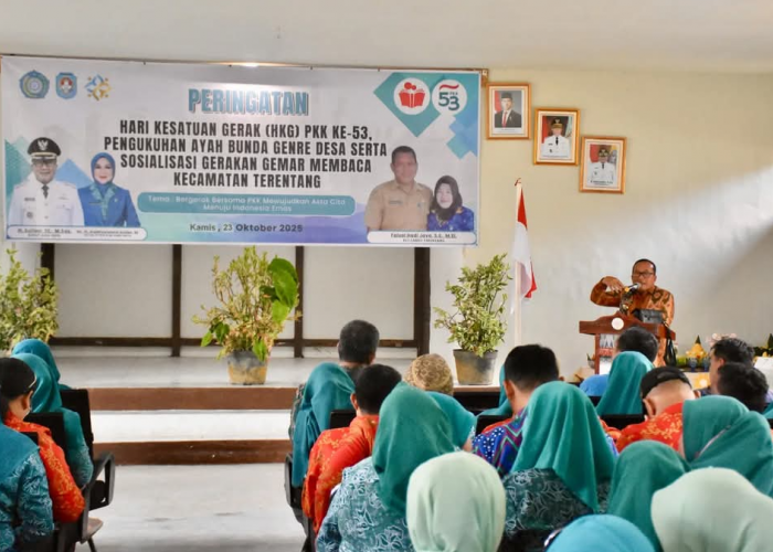 Bupati Kubu Raya Tegaskan Komitmen Perkuat PKK dan Pembangunan di Kecamatan Terentang