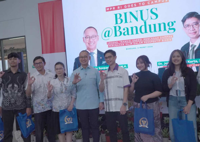 Wakil Ketua MPR RI Hadir di BINUS @Bandung Bahas Peran Generasi Muda dan Dunia Usaha
