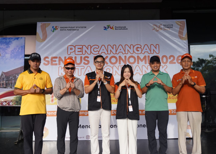 Zumba Massal Tandai Pencanangan Sensus Ekonomi 2026 di Pontianak