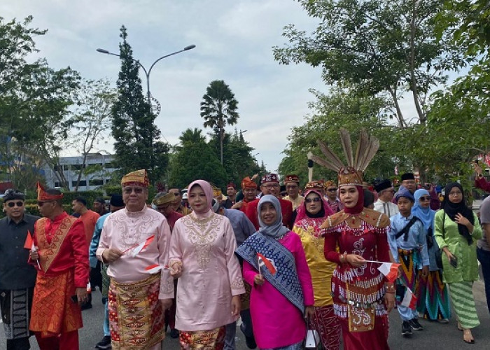 Sambut HUT RI Ke-79, Pemprov Kalbar Gelar Karnaval Budaya