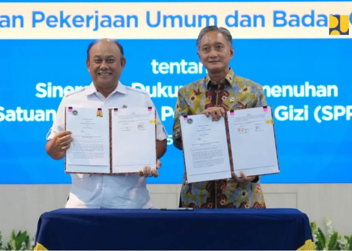 Sinergi Kementerian PU dan Badan Gizi Nasional Pacu Pembangunan Ribuan Dapur Gizi untuk Program MBG (Makan Ber