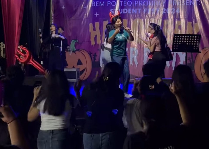 Gelar Pentas Seni Bertema Halloween After Party, BEM POLTEQ Pontianak Asah Kreativitas Mahasiswa