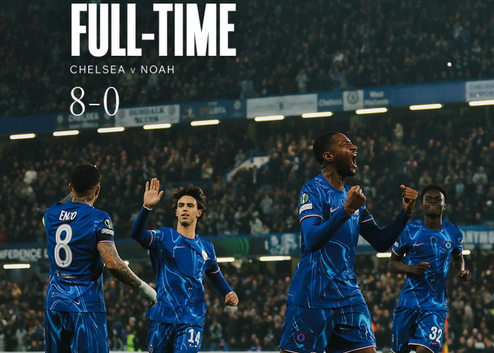 Chelsea Kalahkan Noah 8-0, The Blues Puncaki Klasemen Europa Conference League dengan Sempurna