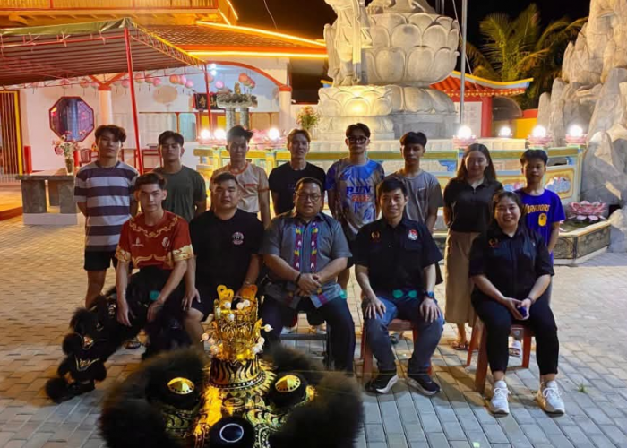 Wabup Kubu Raya Lepas Tim Barongsai Sentosa Berlaga di Malaysia pada SOIDLDC 2026
