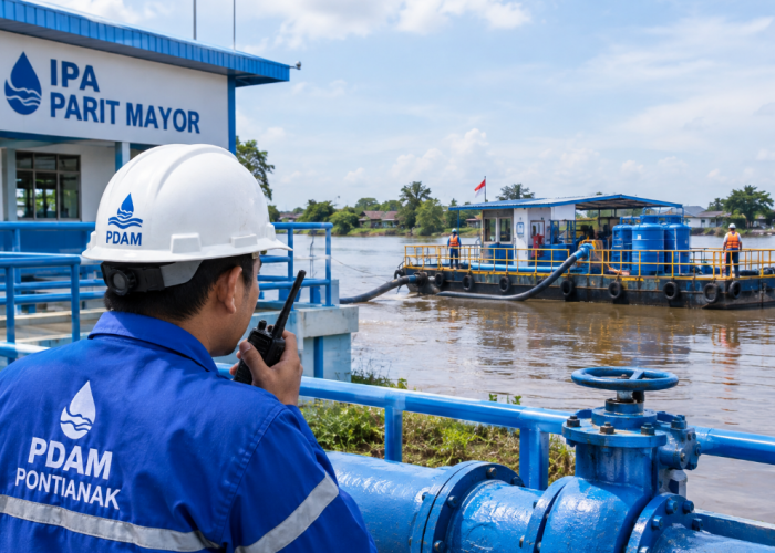 PDAM Informasikan Gangguan Distribusi Air di Pontianak Timur, Sabtu 19 September 2026