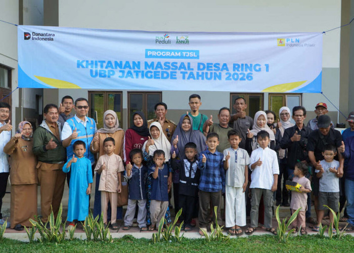 Program TJSL Khitan Massal Desa Ring 1 PLN Indonesia Power UBP Jatigede Tahun 2026