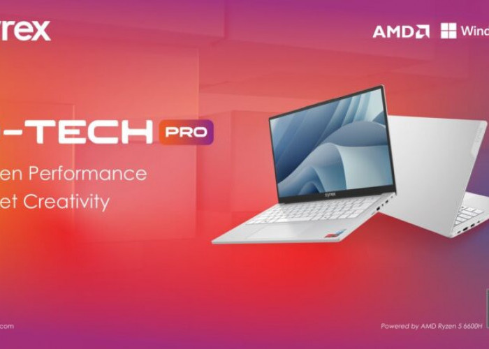 Zyrex Luncurkan D Tech Pro: Laptop Stylish & Tangguh untuk Kreator Muda Indonesia