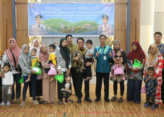 70 Balita di Pontianak Timur Terima Pemberian Makanan Tambahan dari Pemkot