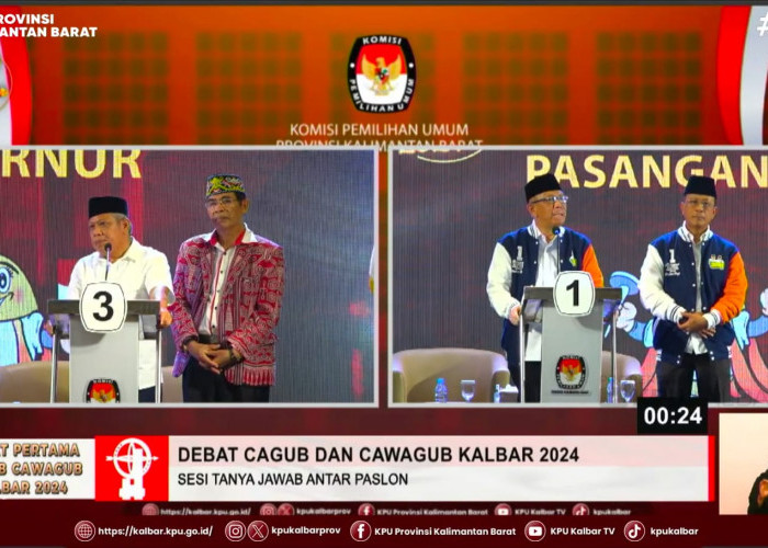 Debat Panas Pilkada Kalbar : Muda-Jakius Skakmat Midji-Didi, Ungkap Anggaran Mengendap Ratusan Miliar