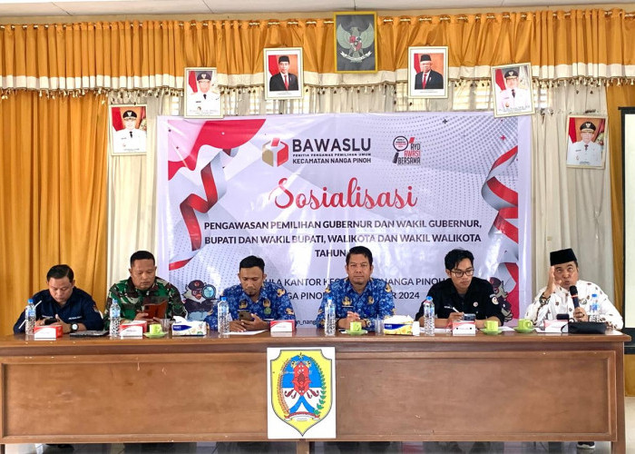 Panwascam Nanga Pinoh Gelar Sosialisasi Pengawasan Pilkada 2024, Qomarul: Peran Tokoh Agama Sangat Penting