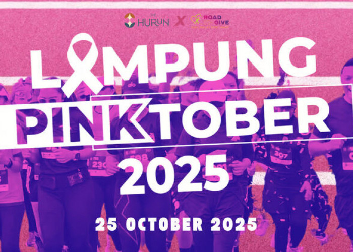 Pinktober Run 2025 - Event Galang Dana Kanker Payudara Termeriah di Lampung