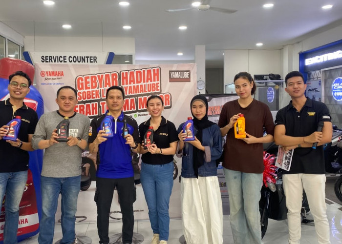 Yamaha Kharisma Makmur Abadi Ajak Konsumen Gunakan Oli Asli Lewat Program Gebyar Hadiah Yamalube