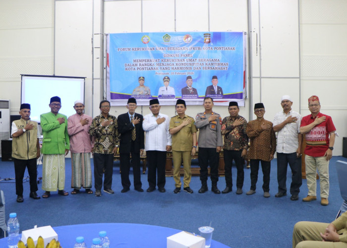 Diskusi FKUB Pontianak 2026, Moderasi Beragama Jaga Harmoni Kota