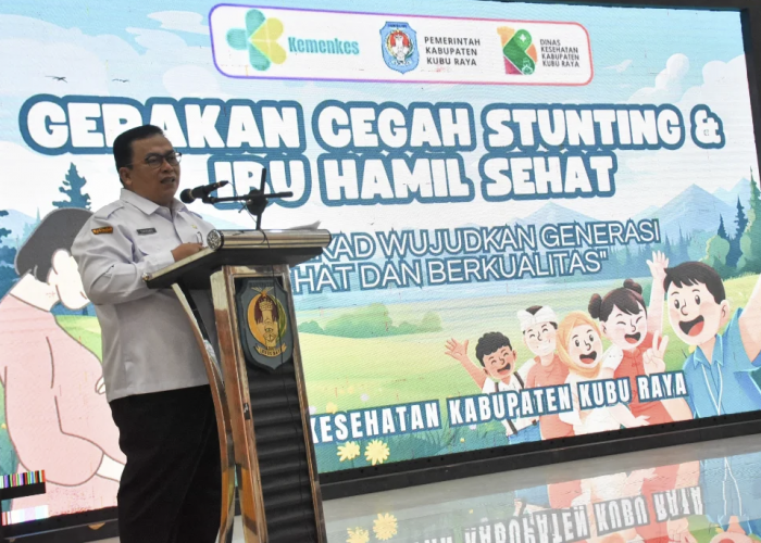 Pemkab Kubu Raya Gelar Gerakan Cegah Stunting dan Ibu Hamil Sehat