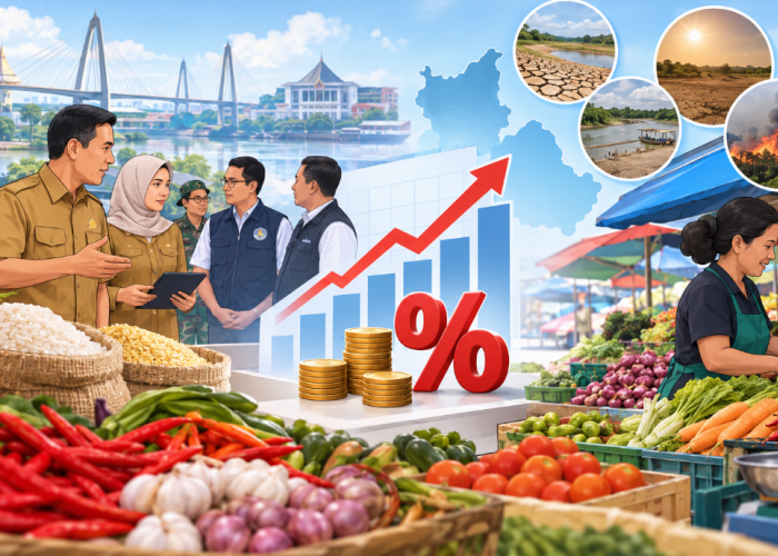 Inflasi Kalbar September 2026 Capai 0,79 Persen, Pengendalian Harga Diperkuat