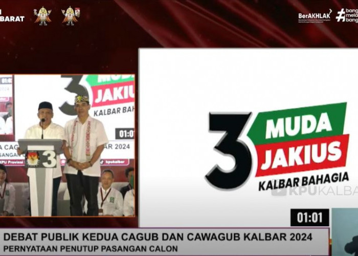 Closing Statement Muda-Jakius di Debat: Prioritaskan Infrastruktur & Inovasi untuk Kalbar Menanjak Bahagia