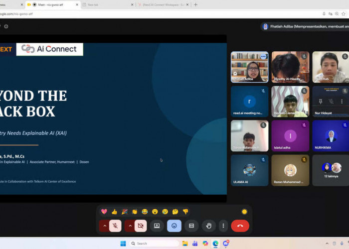 Telkom AI Connect Makassar Dukung Penyelenggaraan Webinar Beyond the Black Box, Kupas Urgensi Explainable AI