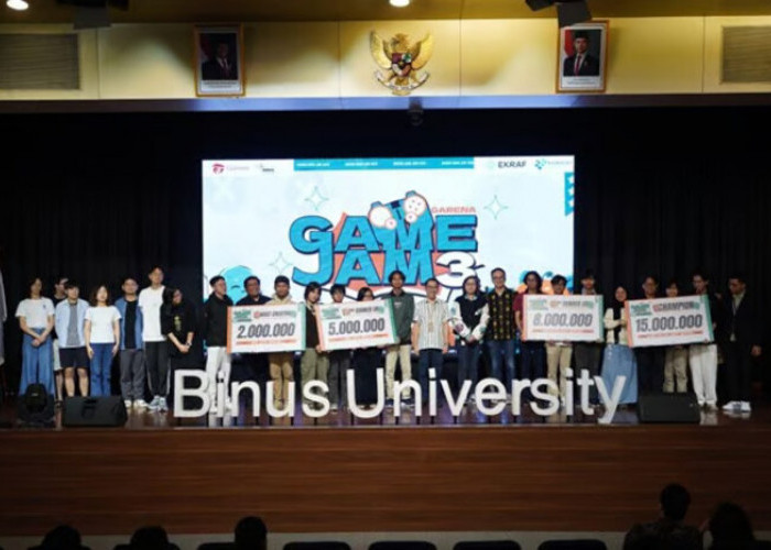 BINUS University Tuan Rumah Garena Game Jam 3, Dukung Talenta Muda