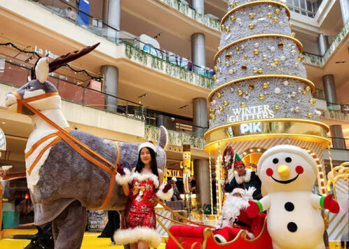 Liburan di Winter Glitters PIK Avenue, Bisa Ice Skating dan Belanja Sepuasnya