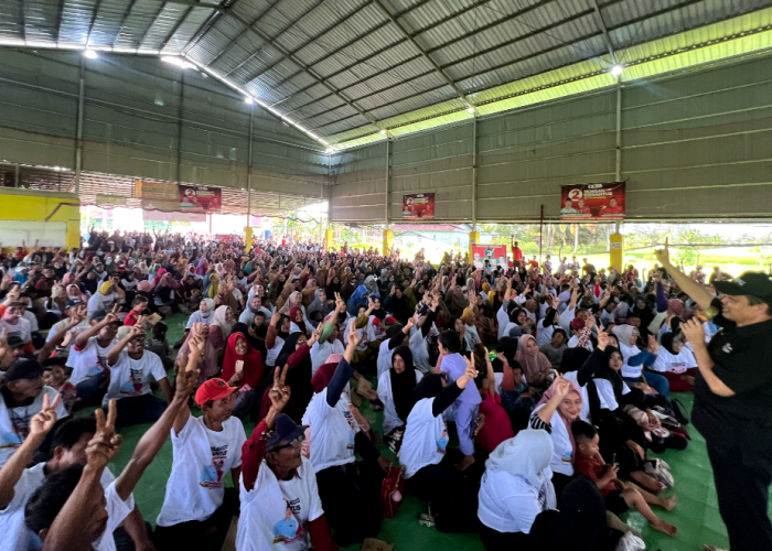 Membaur Bersama Ribuan Warga Kubu, Norsan Bawa Misi Perbaikan Daerah