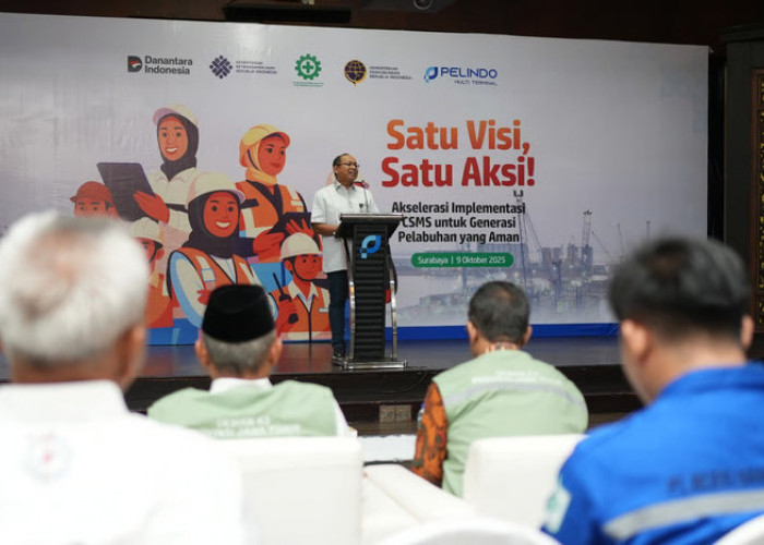 Pelindo Terapkan CSMS untuk Perkuat Budaya Keselamatan Kerja di Pelabuhan