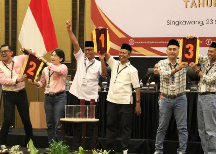 Masuk 100%, Berikut Hasil Quick Count Pilwako Kota Singkawang 2024