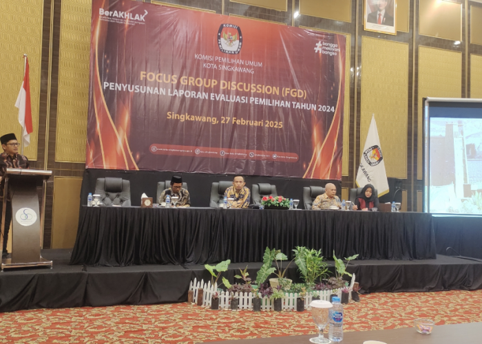 KPU Kota Singkawang Gelar FGD Evaluasi Pilkada 2024, Libatkan Berbagai Stakeholder