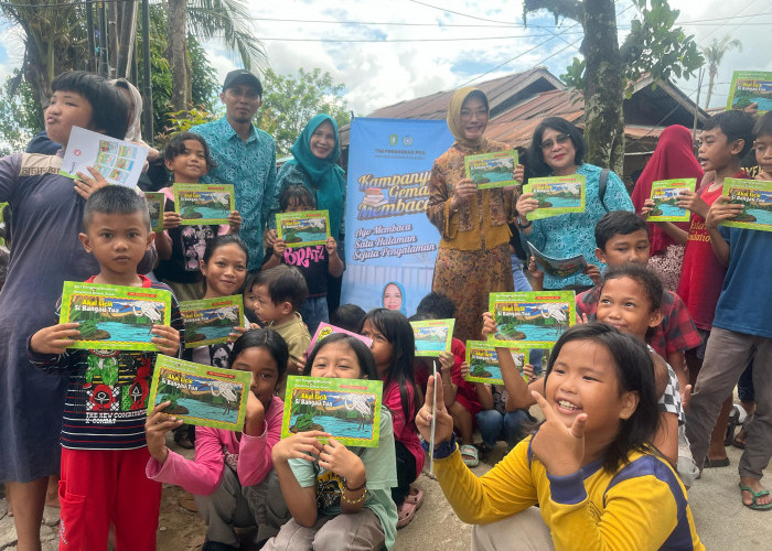 Inovasi PKK Pontianak Tingkatkan Minat Baca Anak Lewat Rumah Dongeng