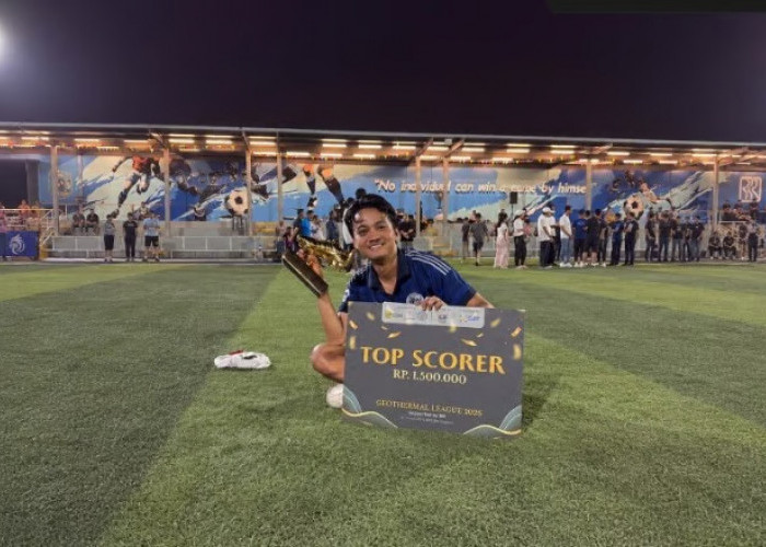 Fajir sebagai Top Scorer Geothermal League 2026, Pekerja BRI Lengkapi Dominasi Gemilang Tim Mini Soccer BRI 