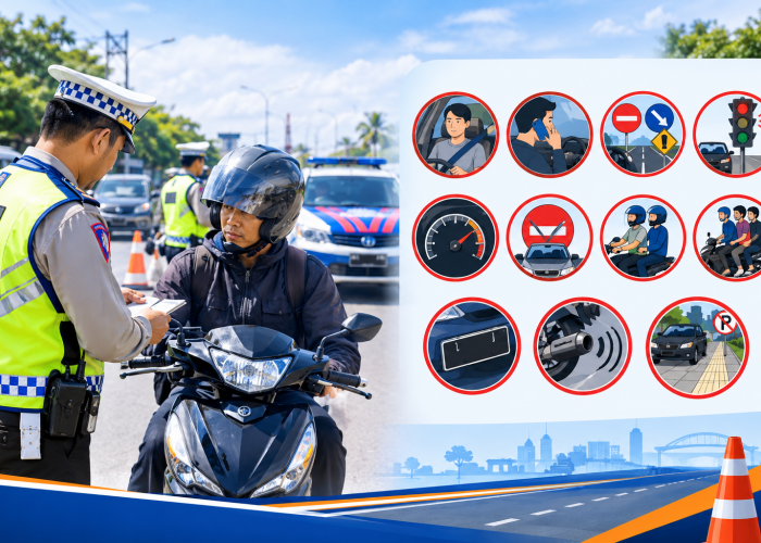 Operasi Patuh Kapuas 2026 di Kubu Raya Dimulai Hari Ini, Berikut 11 Sasaran Pelanggarannya 