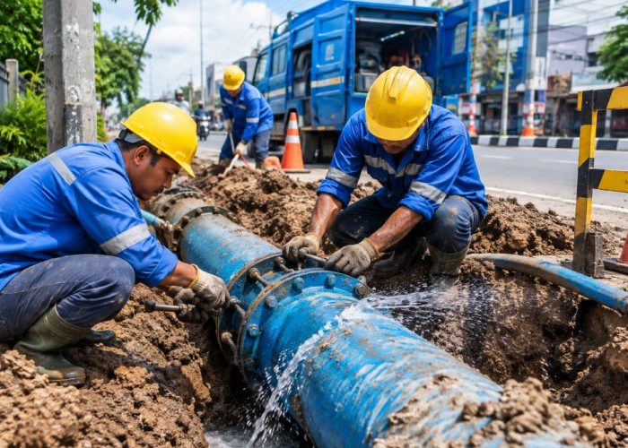 PDAM Pontianak Informasikan Pipa Bocor CI 200 MM pada 5 September 2026, Berikut Wilayah Terdampak