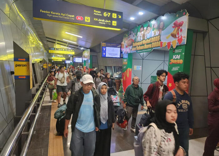 KAI Daop 2 Bandung Catat Tingginya Kedatangan Pelanggan Menggunakan KA