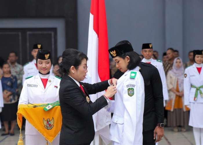33 Anggota Paskibraka Kota Singkawang Resmi Dikukuhkan, Siap Kibarkan Merah Putih di HUT ke-80 RI