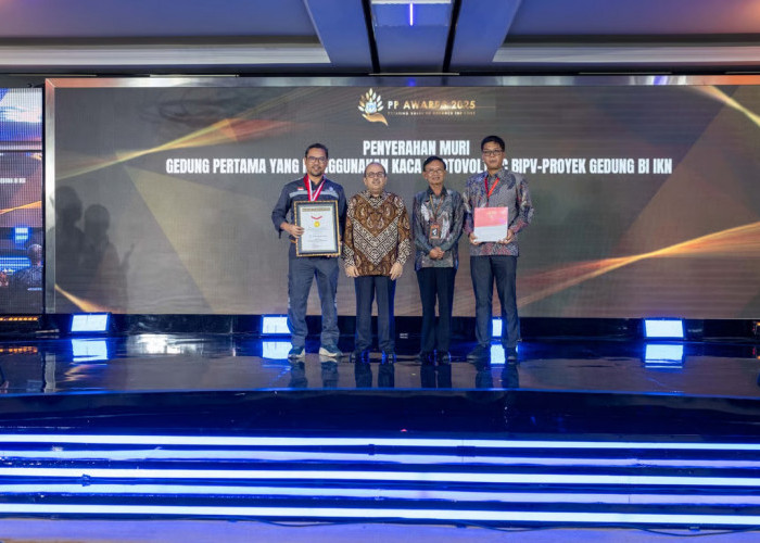 PTPP Raih Rekor MURI melalui Penerapan Inovasi, Tegaskan Komitmen sebagai Pionir Konstruksi Berkelanjutan