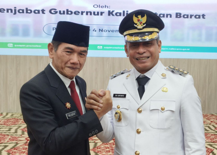 Pasca Resmi Dilantik, Begini Harapan Pj Gubernur Kalbar Kepada Pj Walikota Pontianak Baru