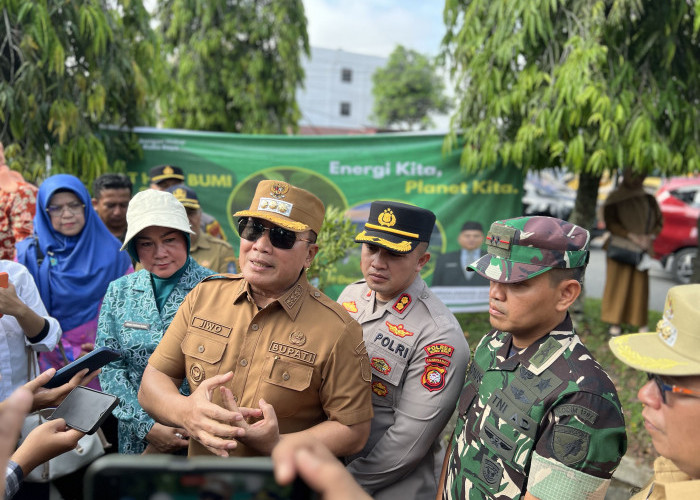 Peringati Hari Bumi, Bupati Kubu Raya Gelar Aksi Tanam Pohon