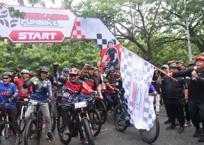 Soekarno Fun Bike Kubu Raya Sukses Digelar Tanpa Gunakan APBD