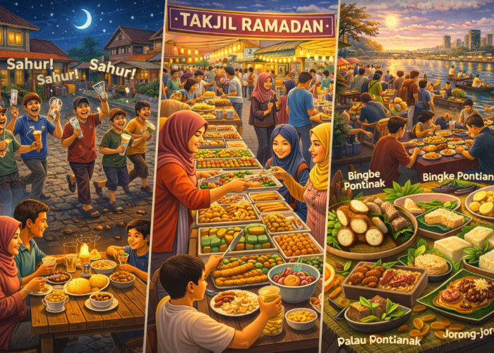 Sahur hingga Berburu Takjil, Berikut Tradisi Masyarakat Pontianak di Bulan Ramadhan