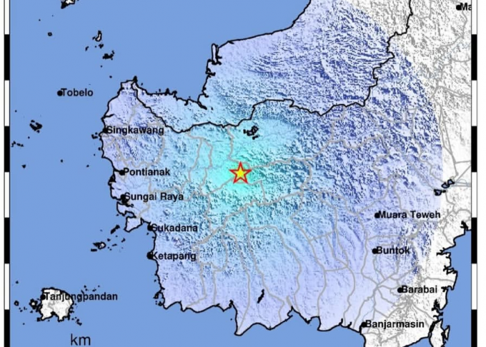 Penjelasan BMKG Tentang Gempa M5,0 Terjadi di Sintang