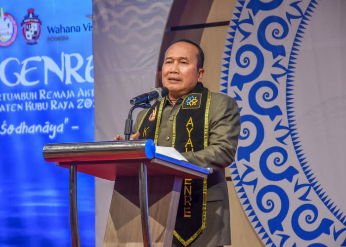 Bupati Sujiwo Ajak Pemuda Kubu Raya Berperan Aktif dalam Pembangunan Daerah