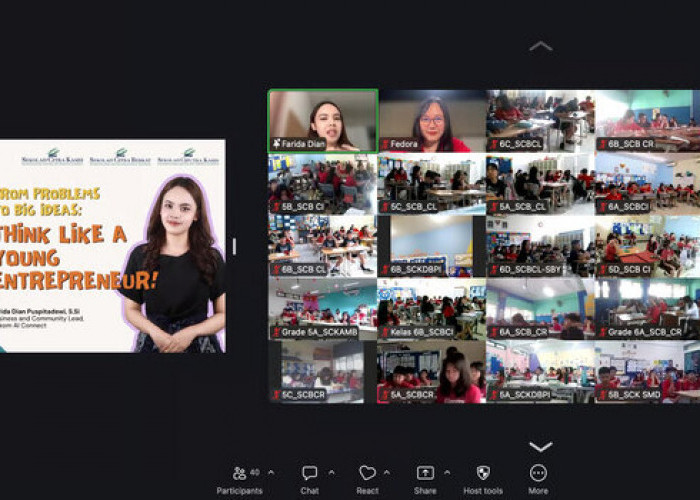 Telkom AI Connect Edukasi 450+ Siswa SD Tanamkan Wirausaha Sejak Dini