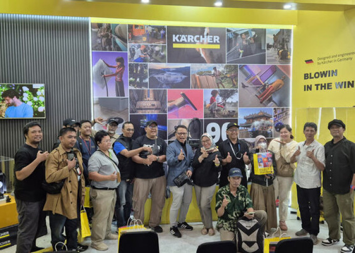Karcher Hadirkan Pressure Washer K Silent Limited Edition Warna Hitam di Jakarta Fair, Rayakan 90 Tahun Perjal